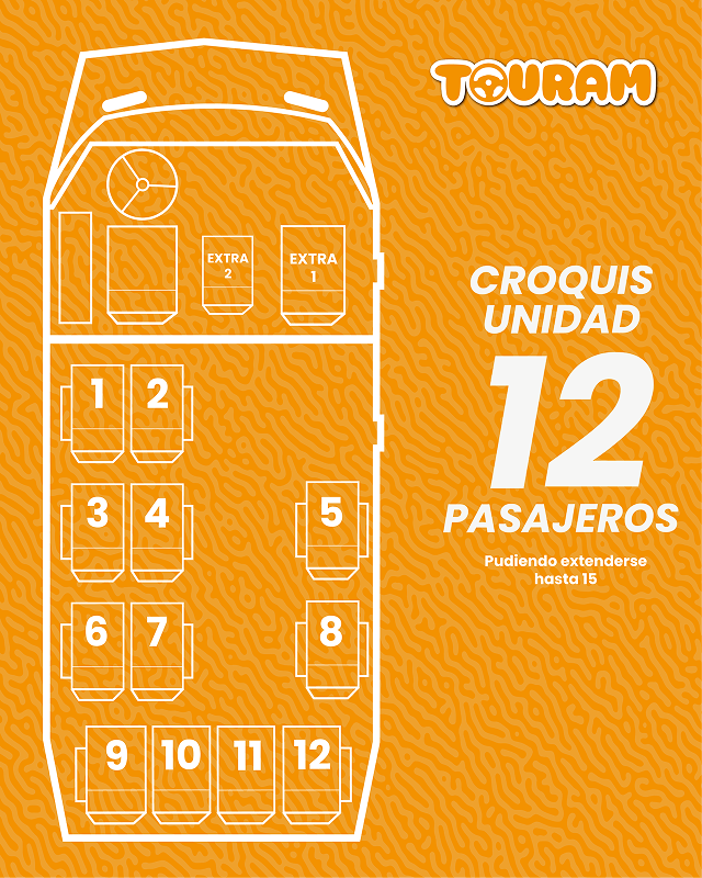 Unidad Toyota Hiace 12 pasajeros